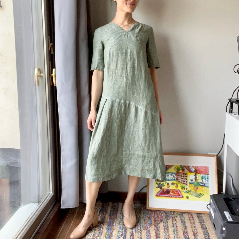 The summer house green dress